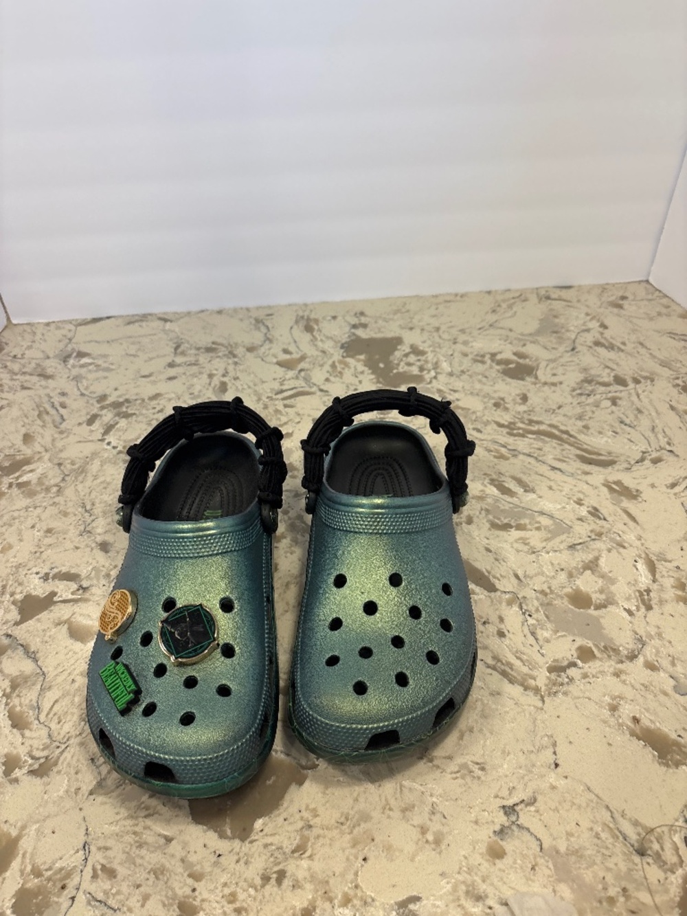 Wicked X Crocs Classic Clog Elphaba Metallic Green M8 W 10